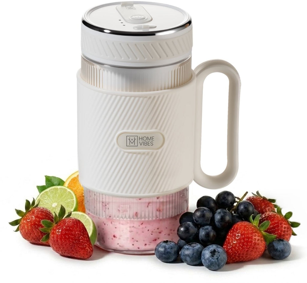 Mini Blender Smoothie - Ivoor Wit