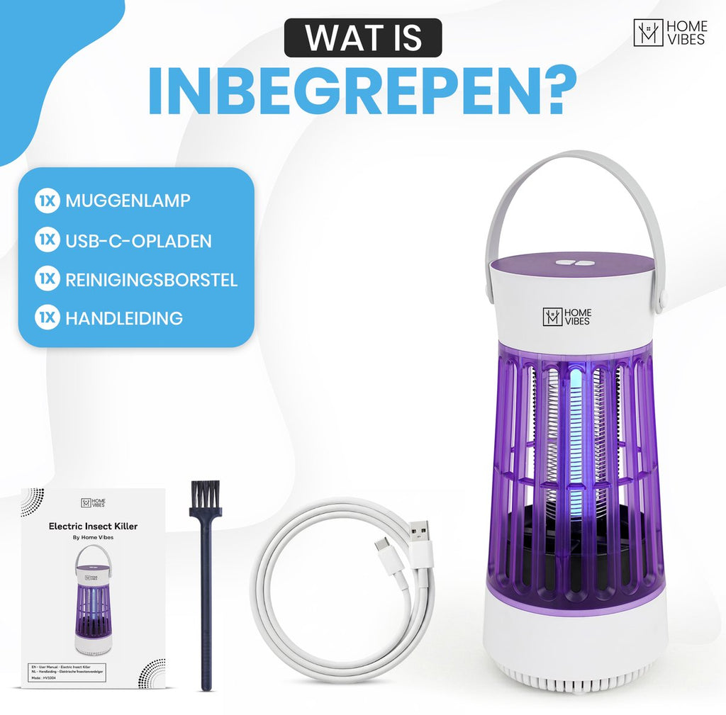 Muggenlamp voor Binnen - Wit