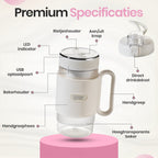 Mini Blender Smoothie - Ivoor Wit