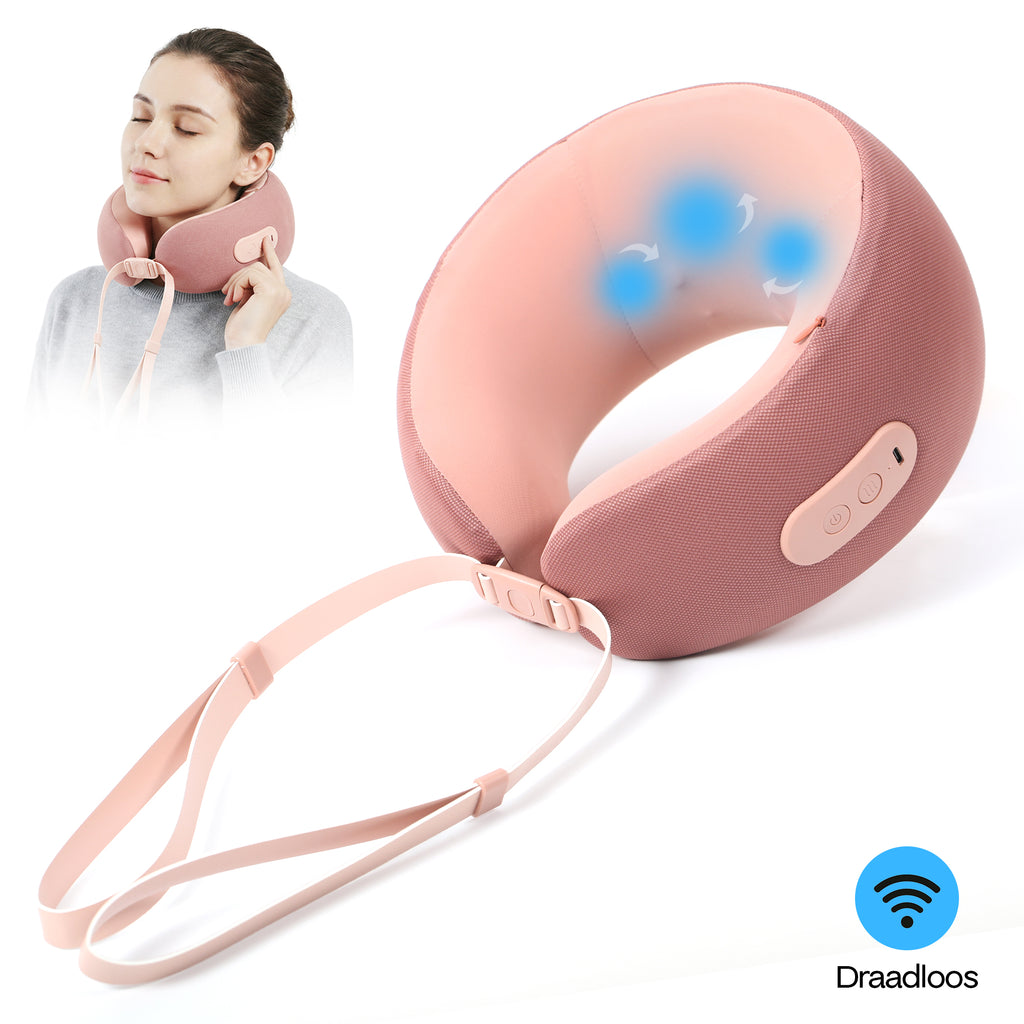 Nekmassage Apparaat - Roze - Draadloos - 2026