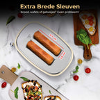 Home Vibes Broodrooster – Touch LED Display - Beige